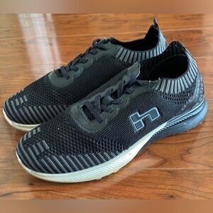 HIND Mens HM Launch Black Slip On Athletic Sneakers size 12